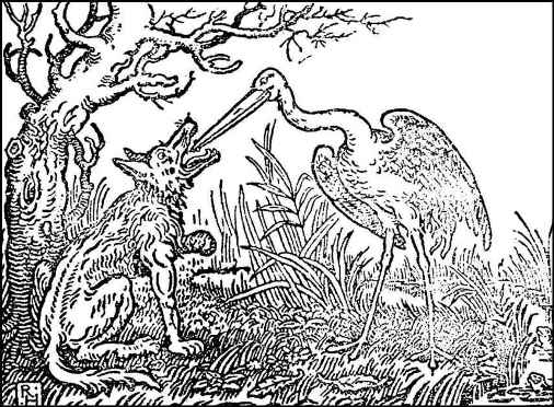 《伊索寓言》插圖